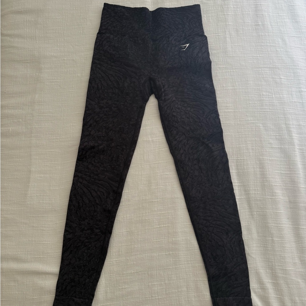 Gymshark Adapt Animal Seamless Leggings - Black